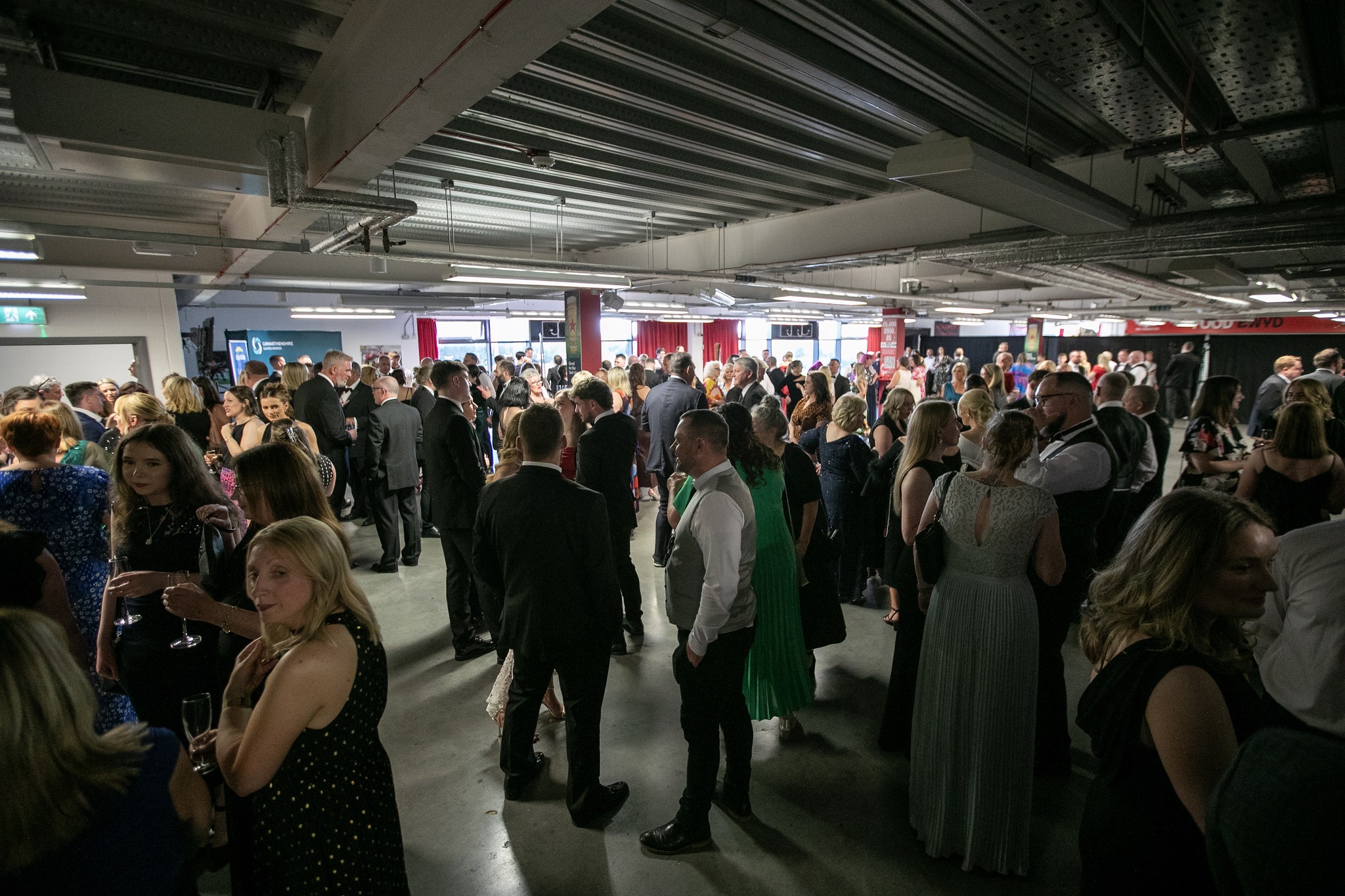 11.07.25 Carmarthenshire Business Awards 2025 : Carmarthenshire Business Awards held at Parc y Scarlets and hosted by Lucy Owen